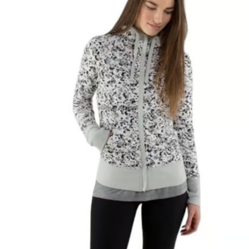 Lululemon Athletica Silver/Gray Asana Jacket